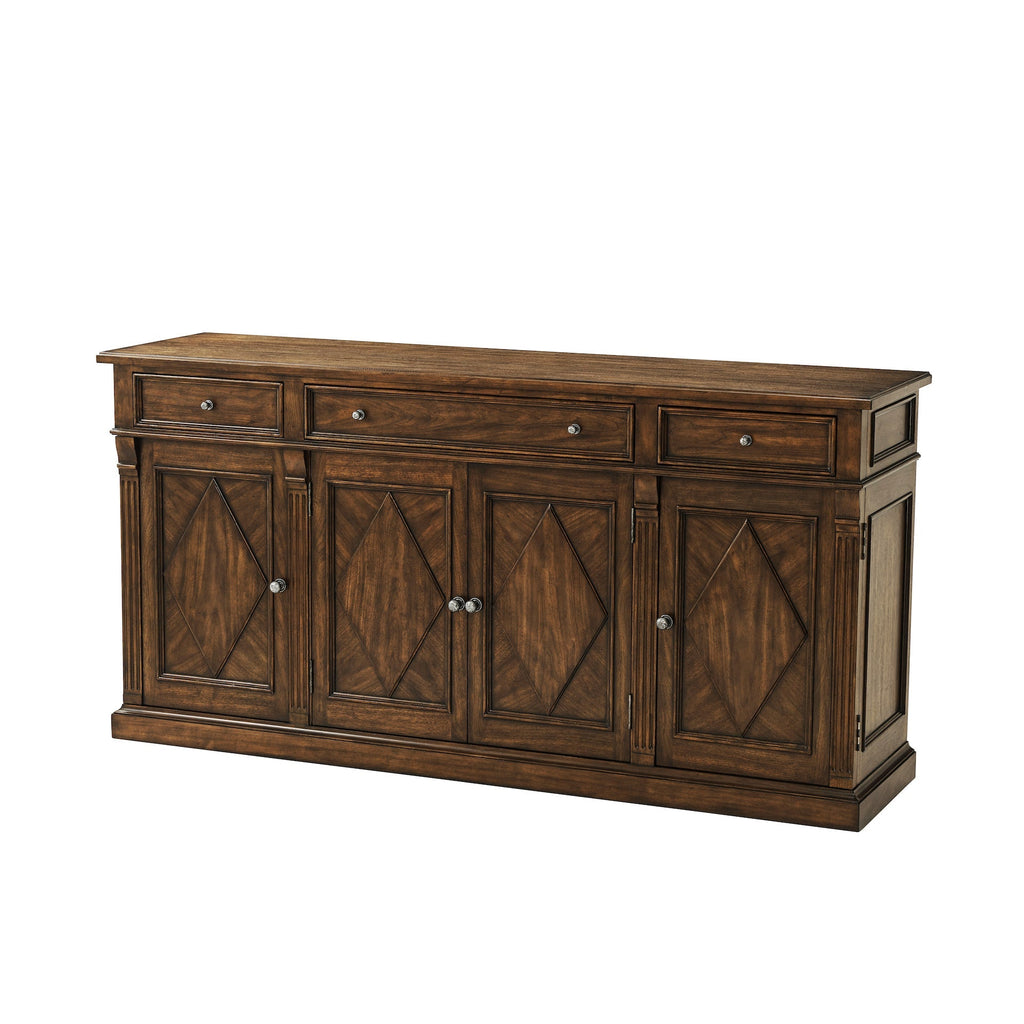 The Bordeaux Sideboard, Avesta - Med Brown Finish