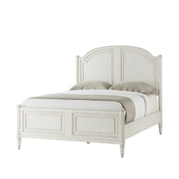 The Vale Us Queen Bed, Nora - White Finish