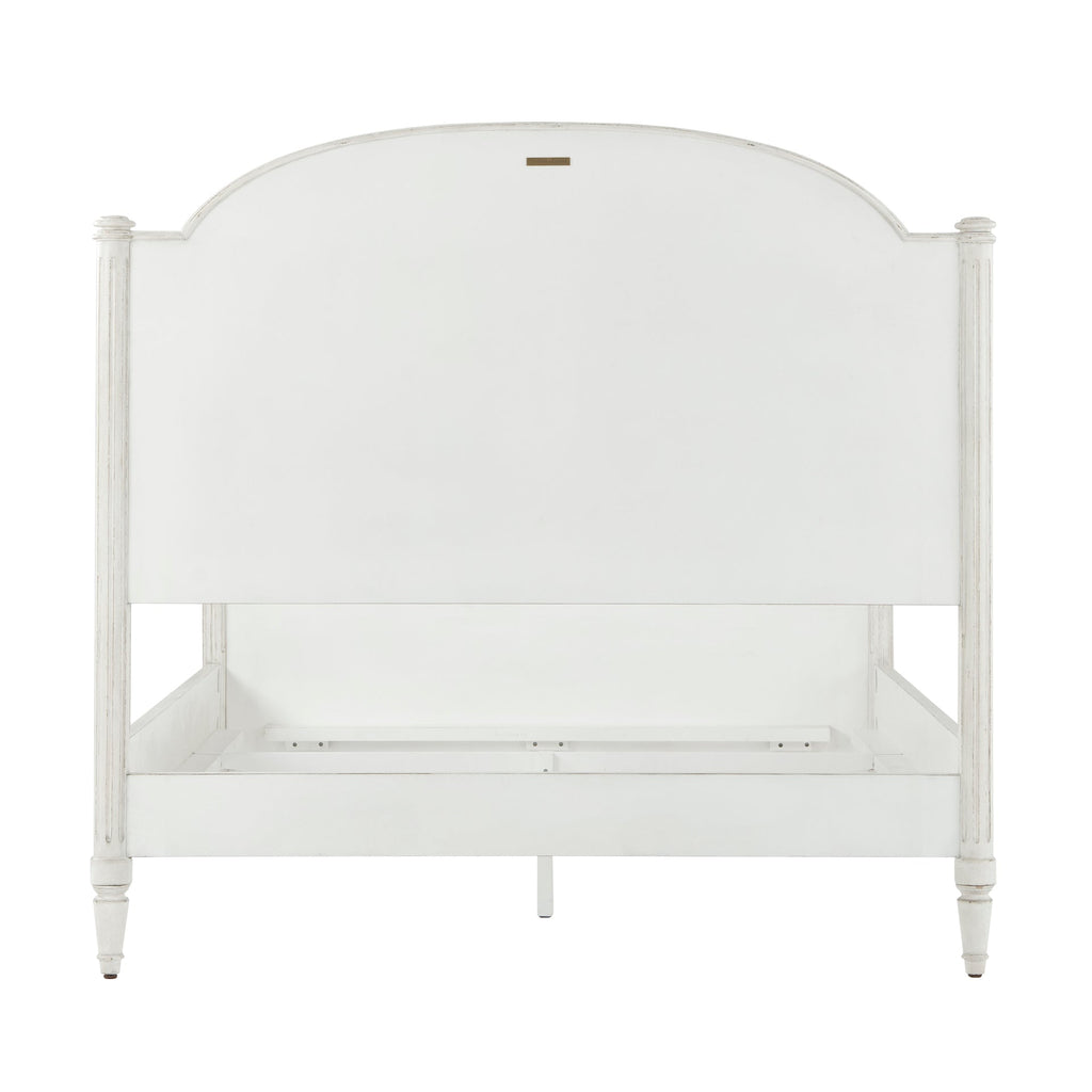 The Vale Us Queen Bed, Nora - White Finish