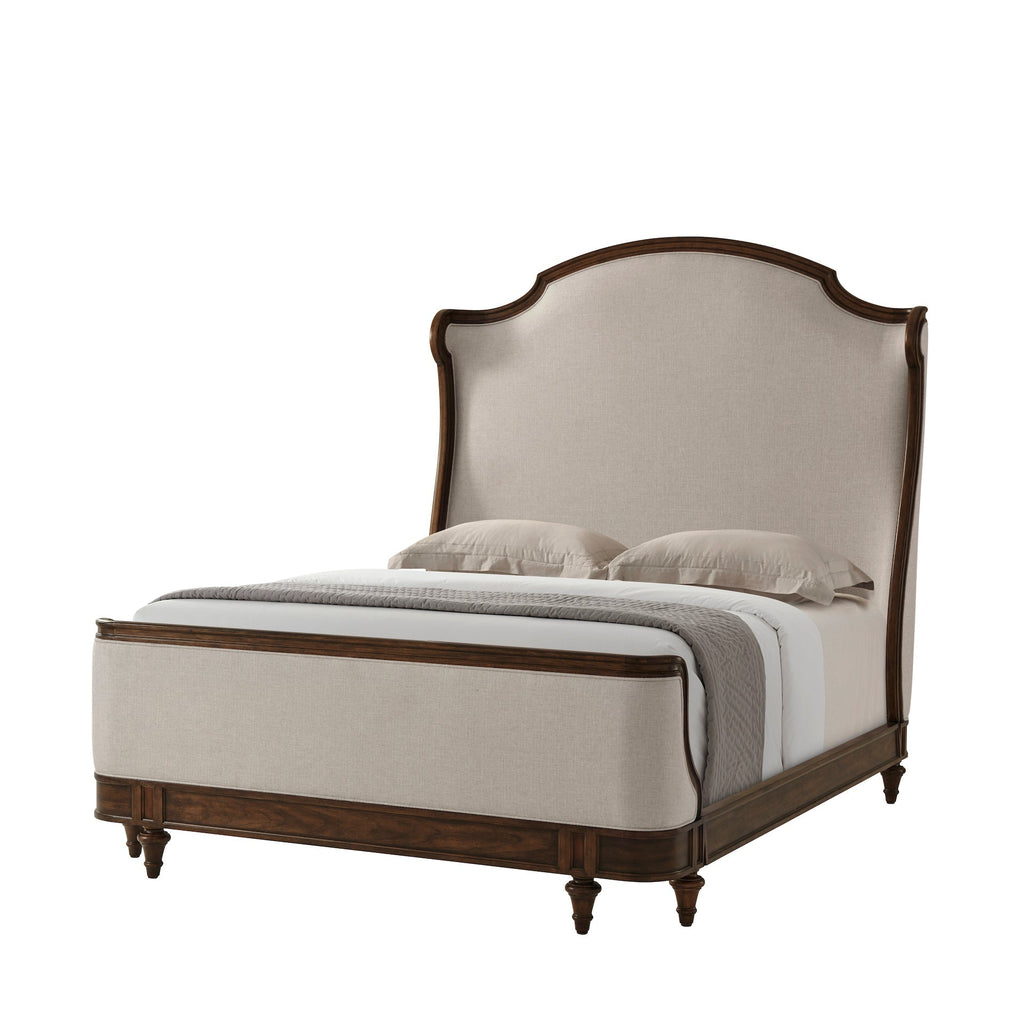 The Madeleine Us Queen Bed, Avesta-Med Brown