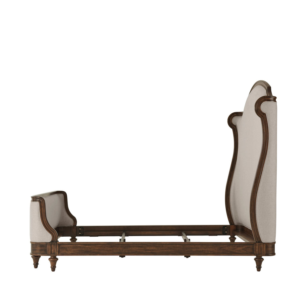 The Madeleine Us Queen Bed, Avesta-Med Brown