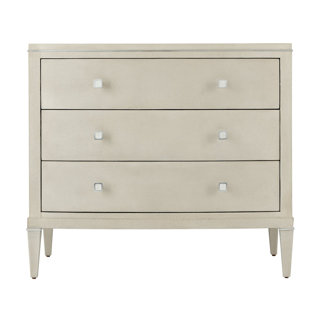 Adeline Nightstand, Overcast Shagreen