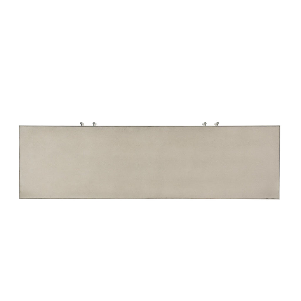 Huett Buffet, Overcast Shagreen with Brushed Nickel Finish