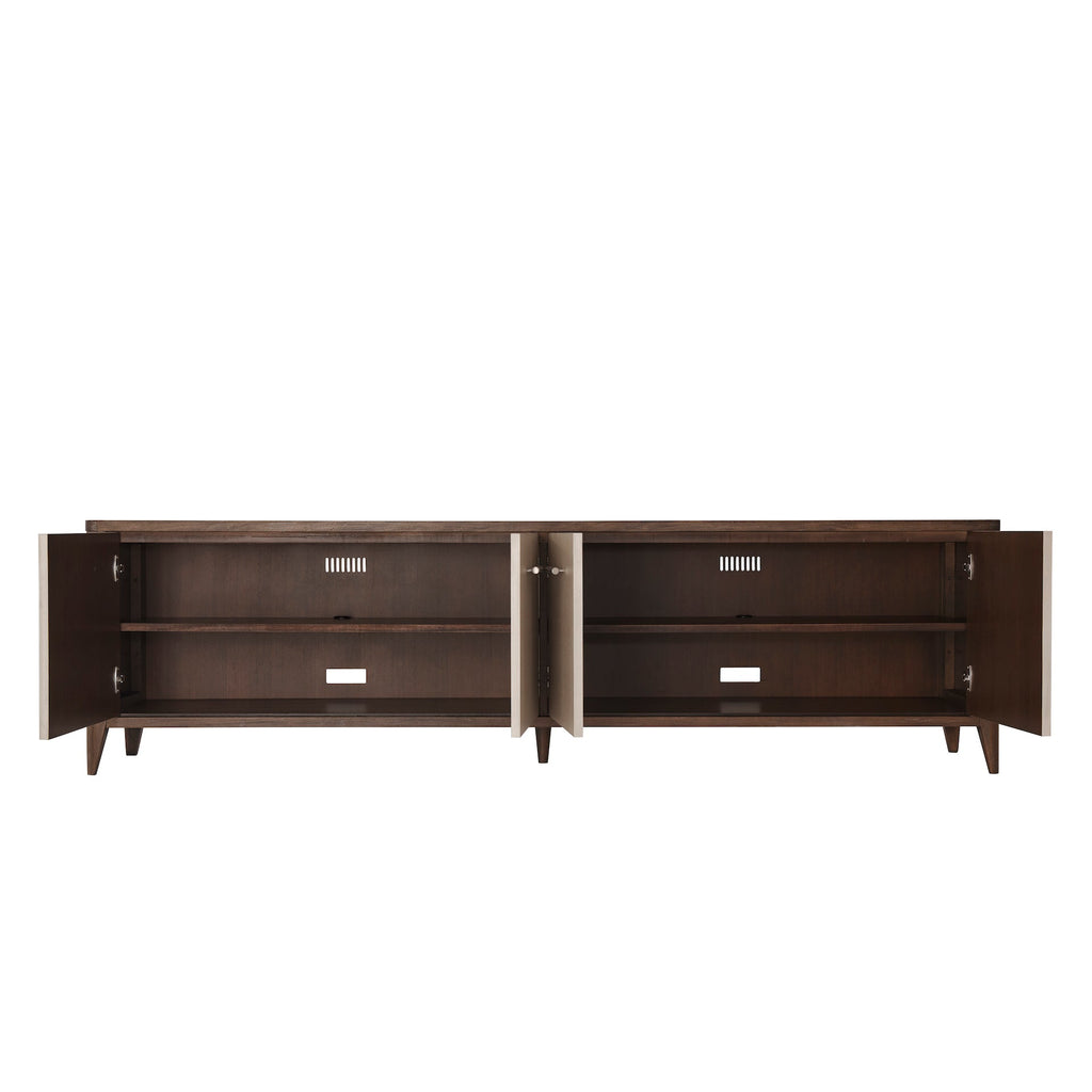 Large Creswick Media Console, Mangrove Primavera