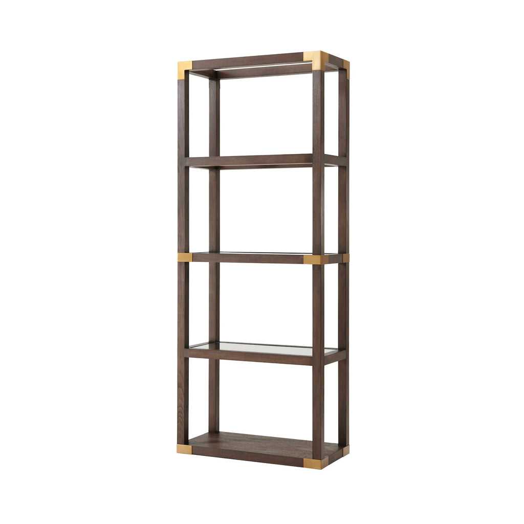 Drewry Shelving Etagere, Cardamon Lati