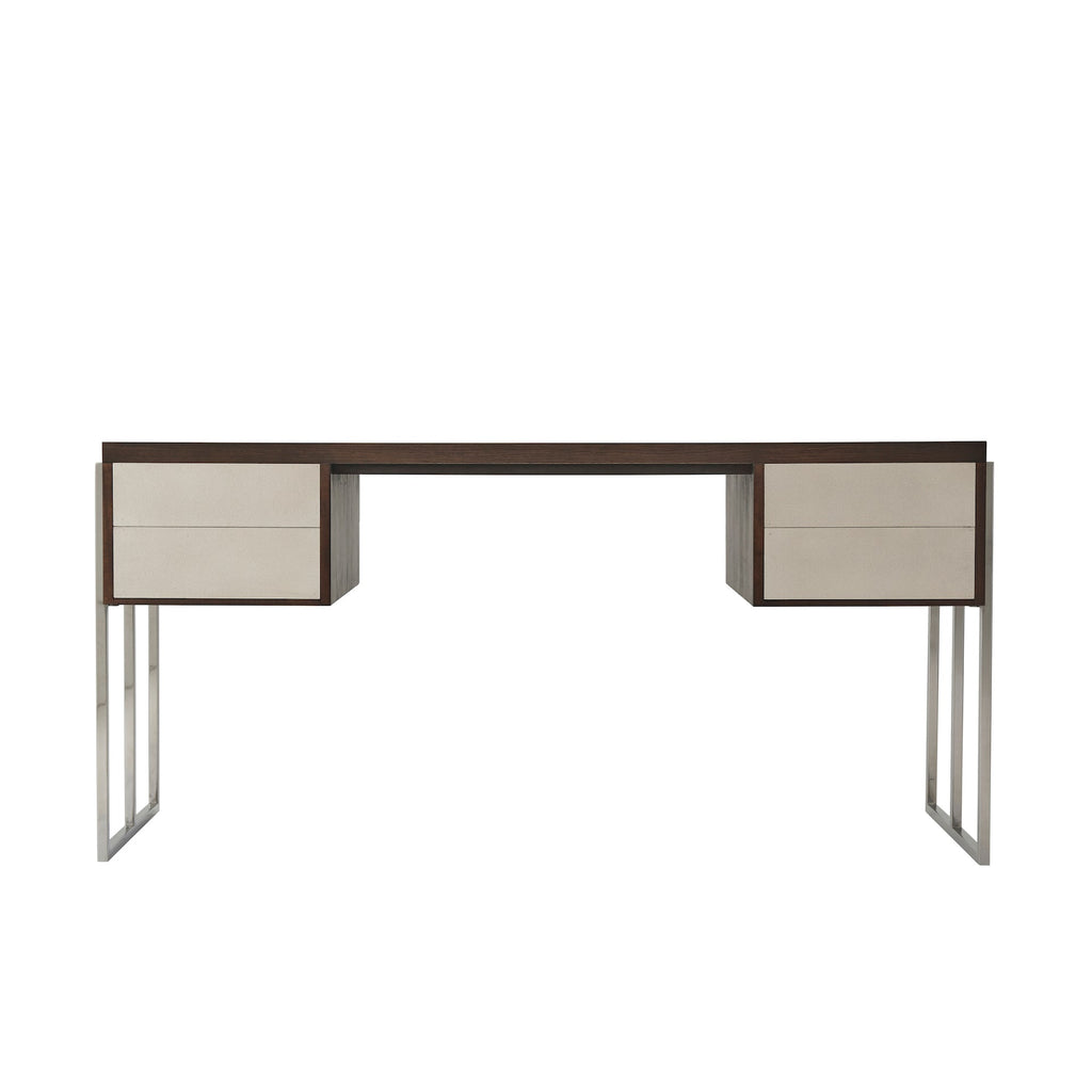 Blain Writing Desk, Overcast Shagreen