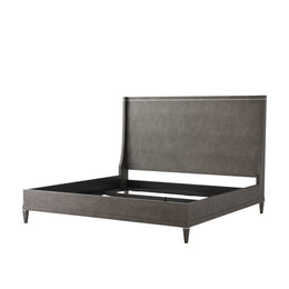 Palmer Us King Bed, Tempest Shagreen