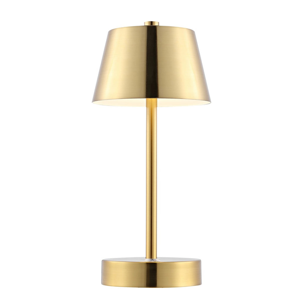 Laita Rechargeable Led Table Lamp - Brass Gold