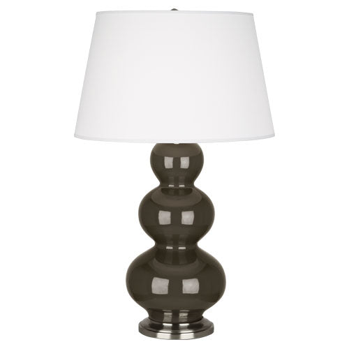 Brown Tea Triple Gourd Table Lamp-Style Number TE42X