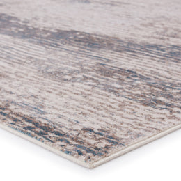 Vibe by Jaipur Living Malachite Abstract Gray/ Ivory Runner Rug