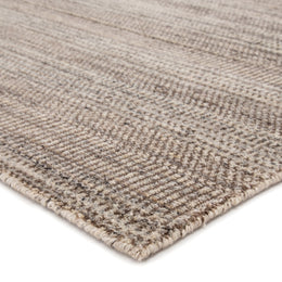 Jaipur Living Minuit Handmade Geometric Gray/ Tan Runner Rug