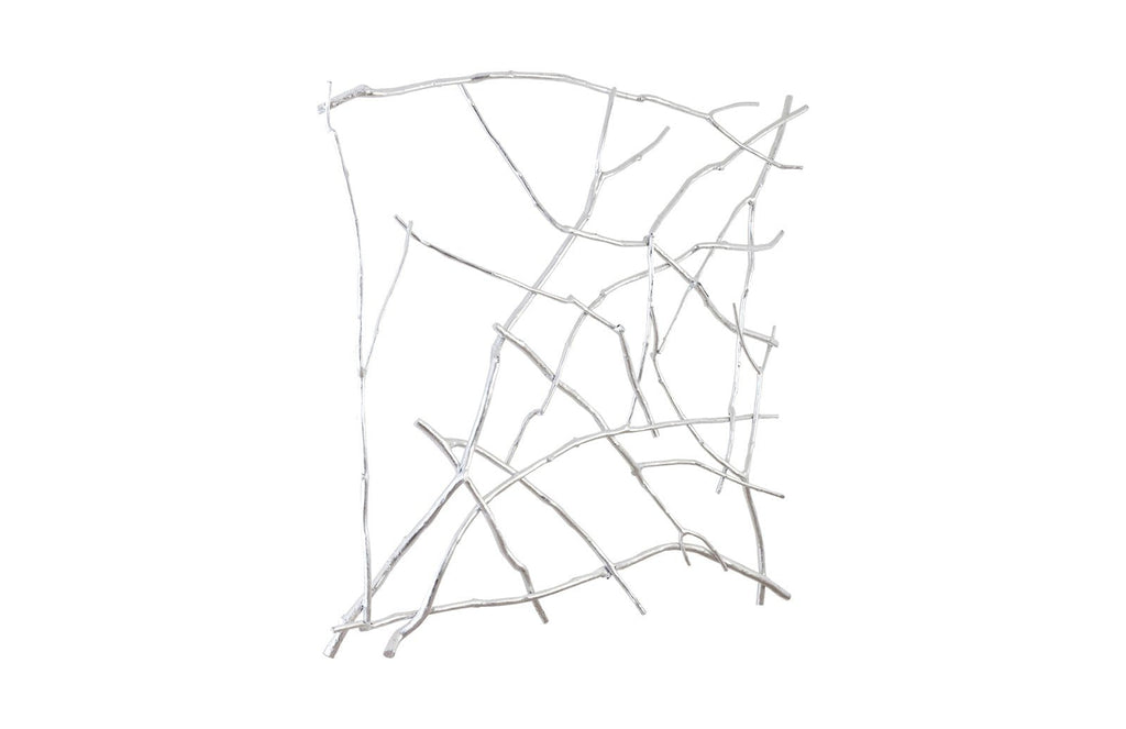 Branch Wall Art, Silver