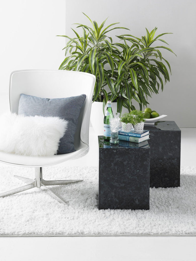 Captured Denim Stool