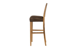 Ophelia Bar Stool, Chamcha Wood, Natural