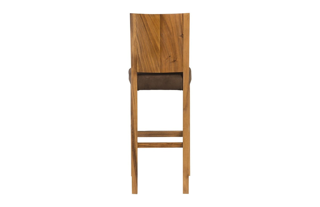 Ophelia Bar Stool, Chamcha Wood, Natural