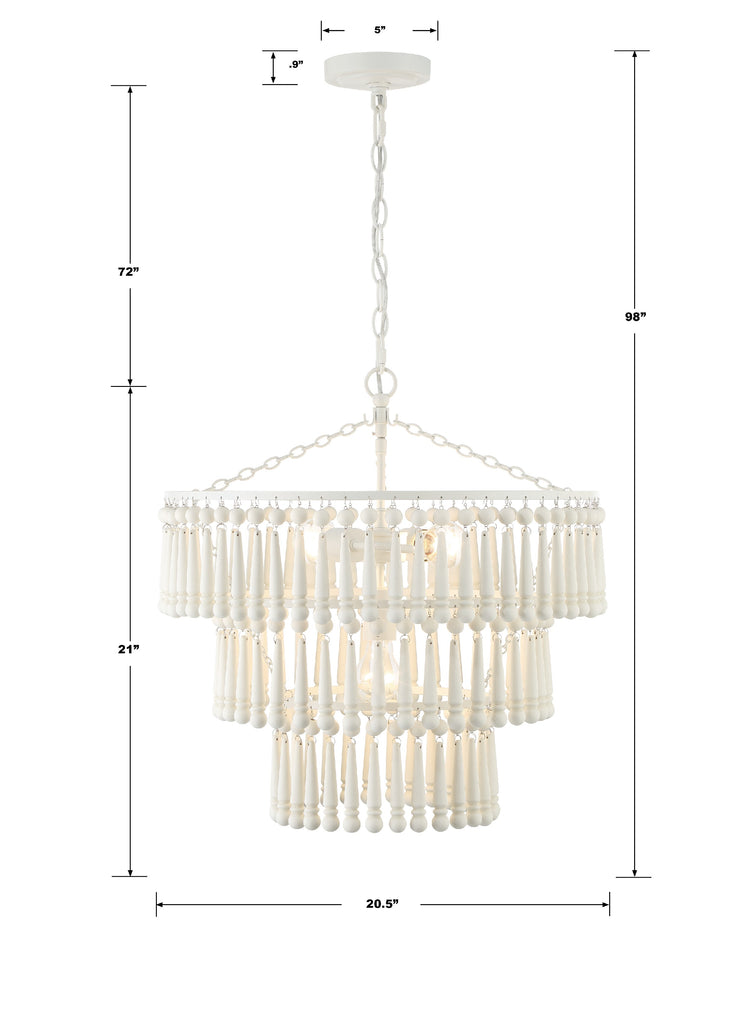 Tiana 3 Light Chandelier