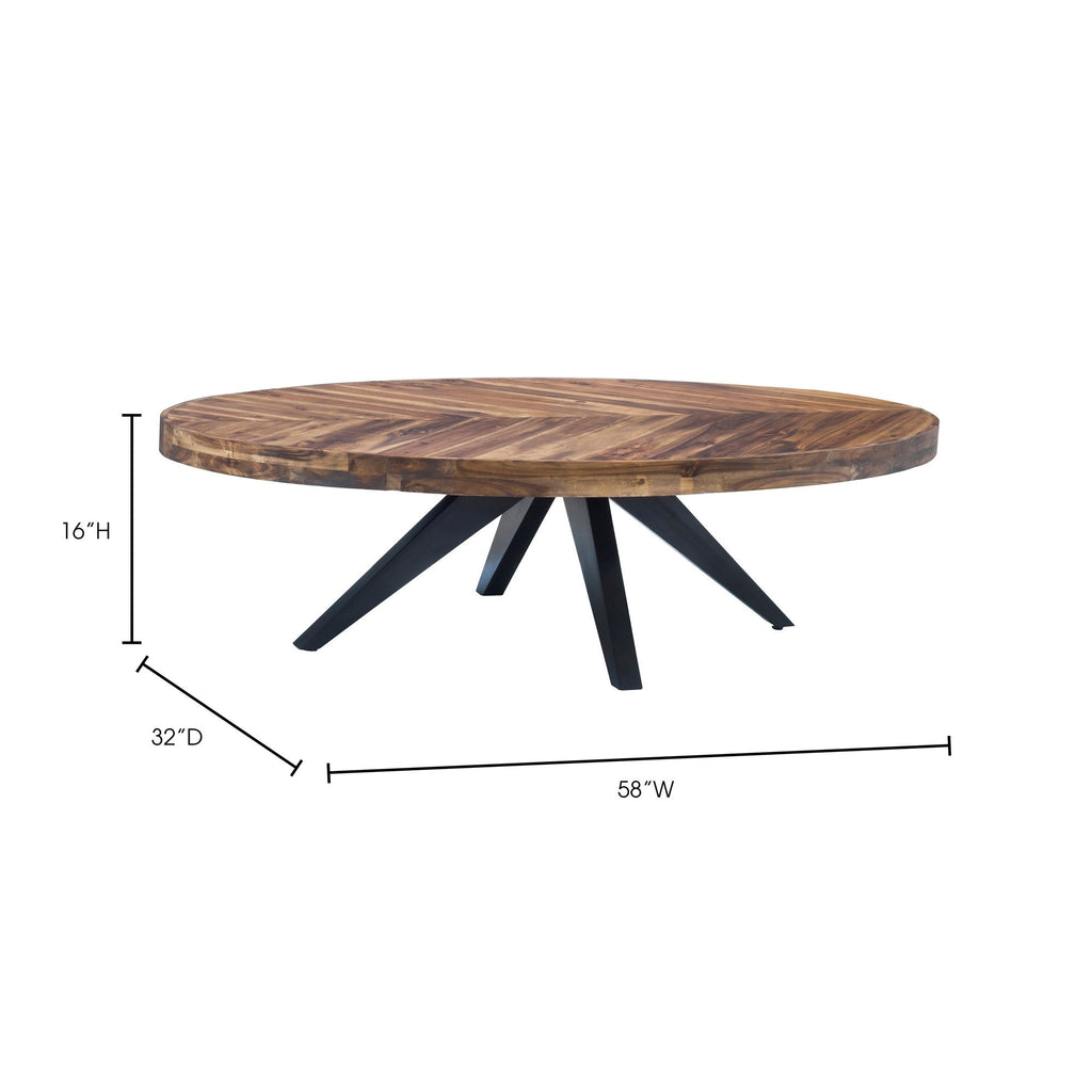 Parq Oval Coffee Table