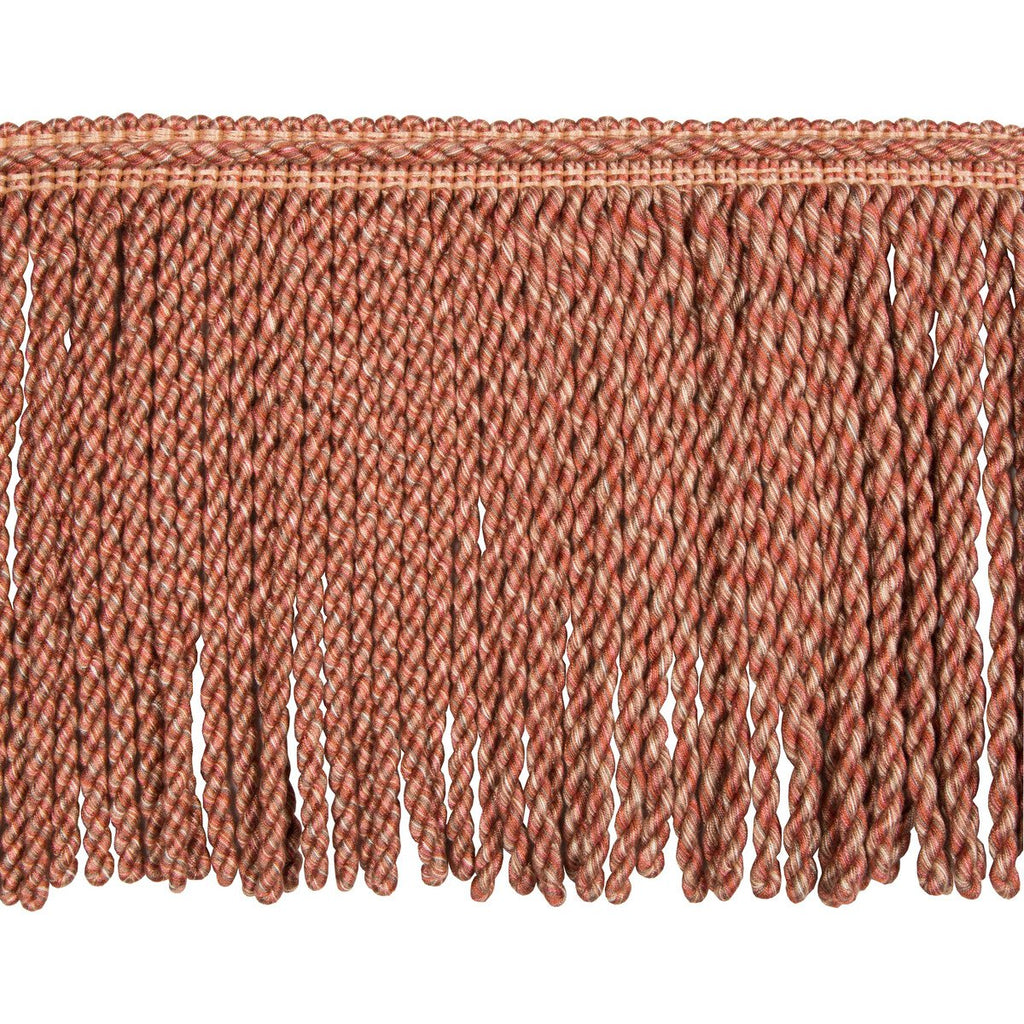 Felix Fringe - Brick/Ecru