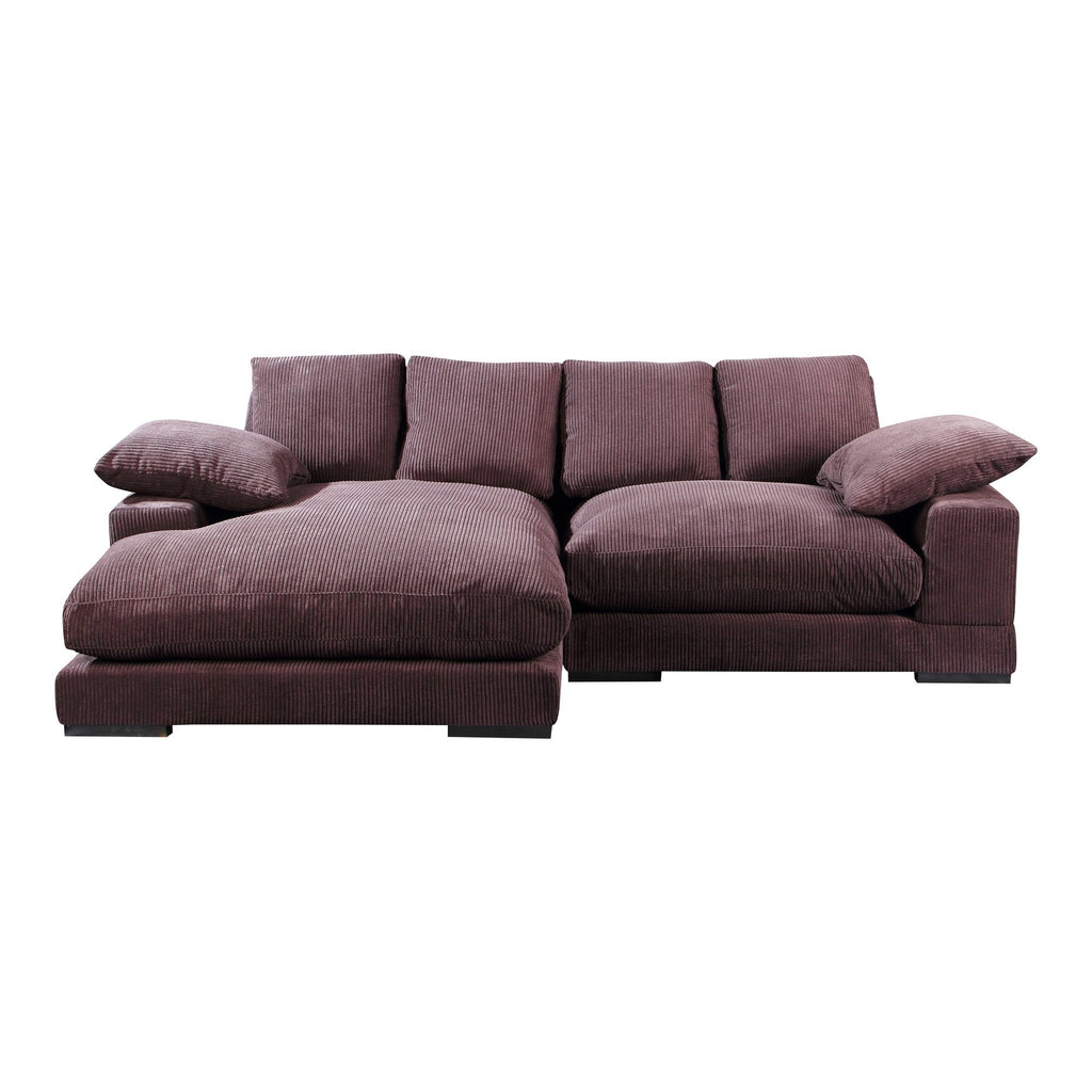 Plunge Sectional, Brown