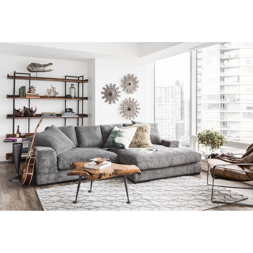 Plunge Sectional, Charcoal