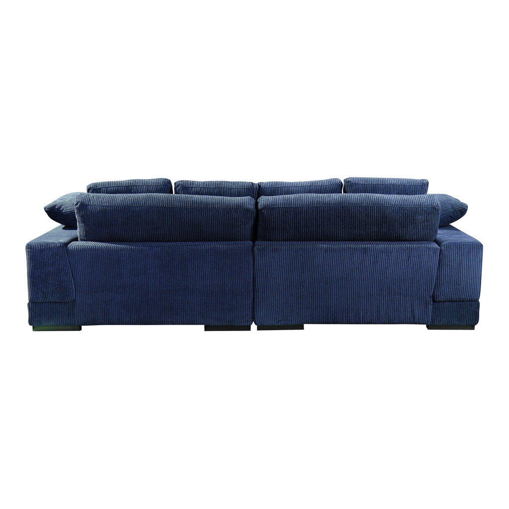 Plunge Sectional, Blue