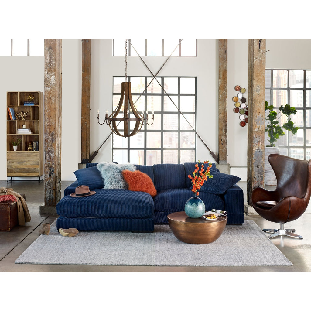 Plunge Sectional, Blue