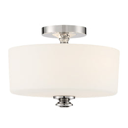 Travis 2 Light Semi Flush