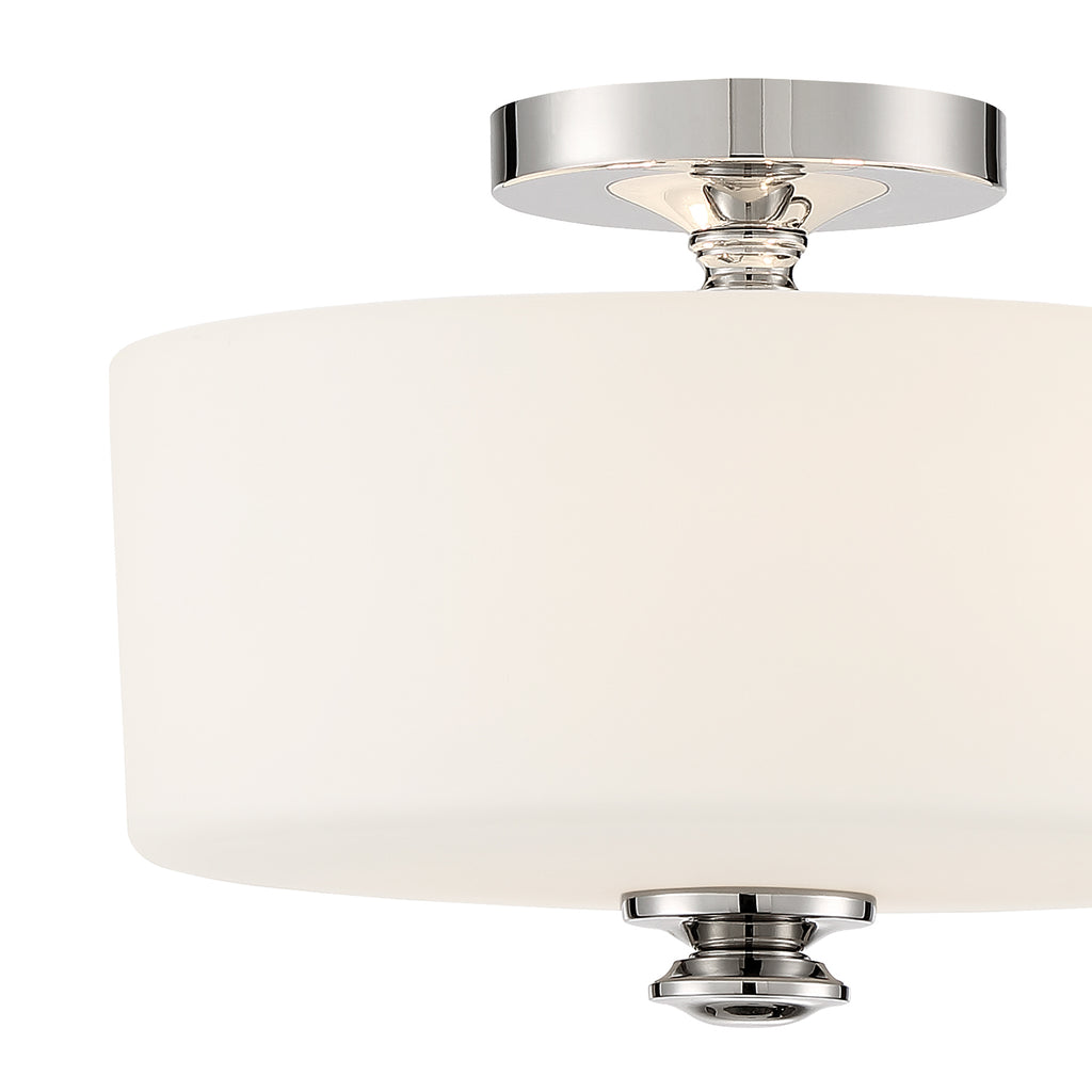 Travis 2 Light Semi Flush