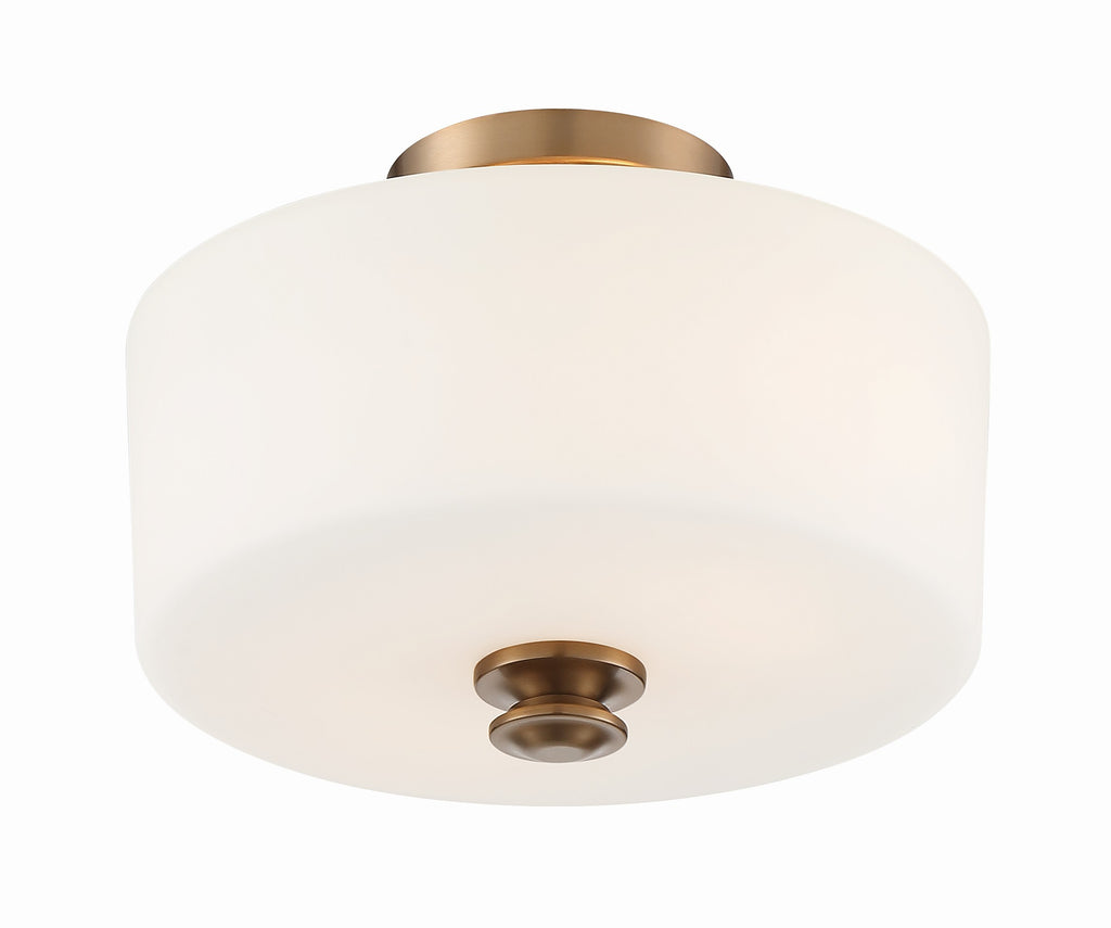 Travis 2 Light Semi Flush