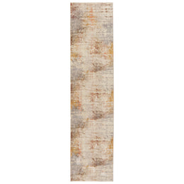 Vibe by Jaipur Living Berquist Abstract Multicolor/ White Runner Rug