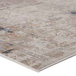 Vibe by Jaipur Living Hammon Abstract Gray/ Gold Runner Rug