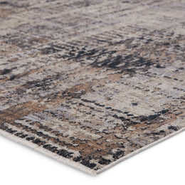 Vibe by Jaipur Living Damek Abstract Gray/ Taupe Runner Rug