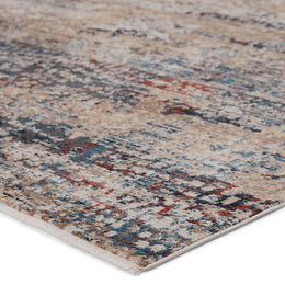 Vibe by Jaipur Living Halston Abstract Blue/ Gray Runner Rug