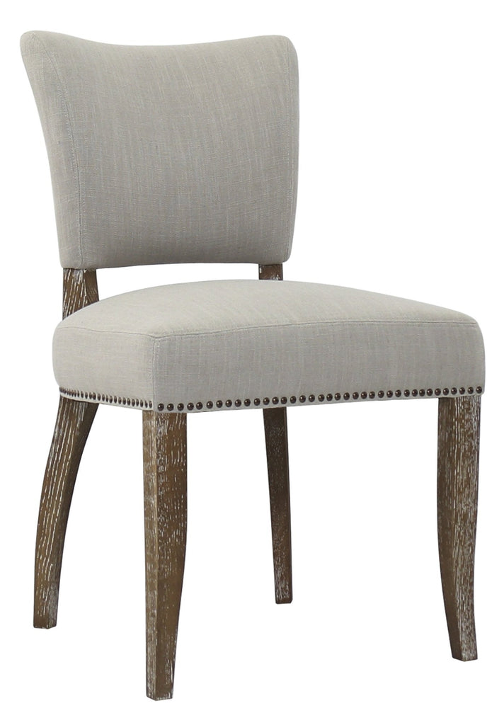 Luther Dining Chair - Oyster - Set of 2