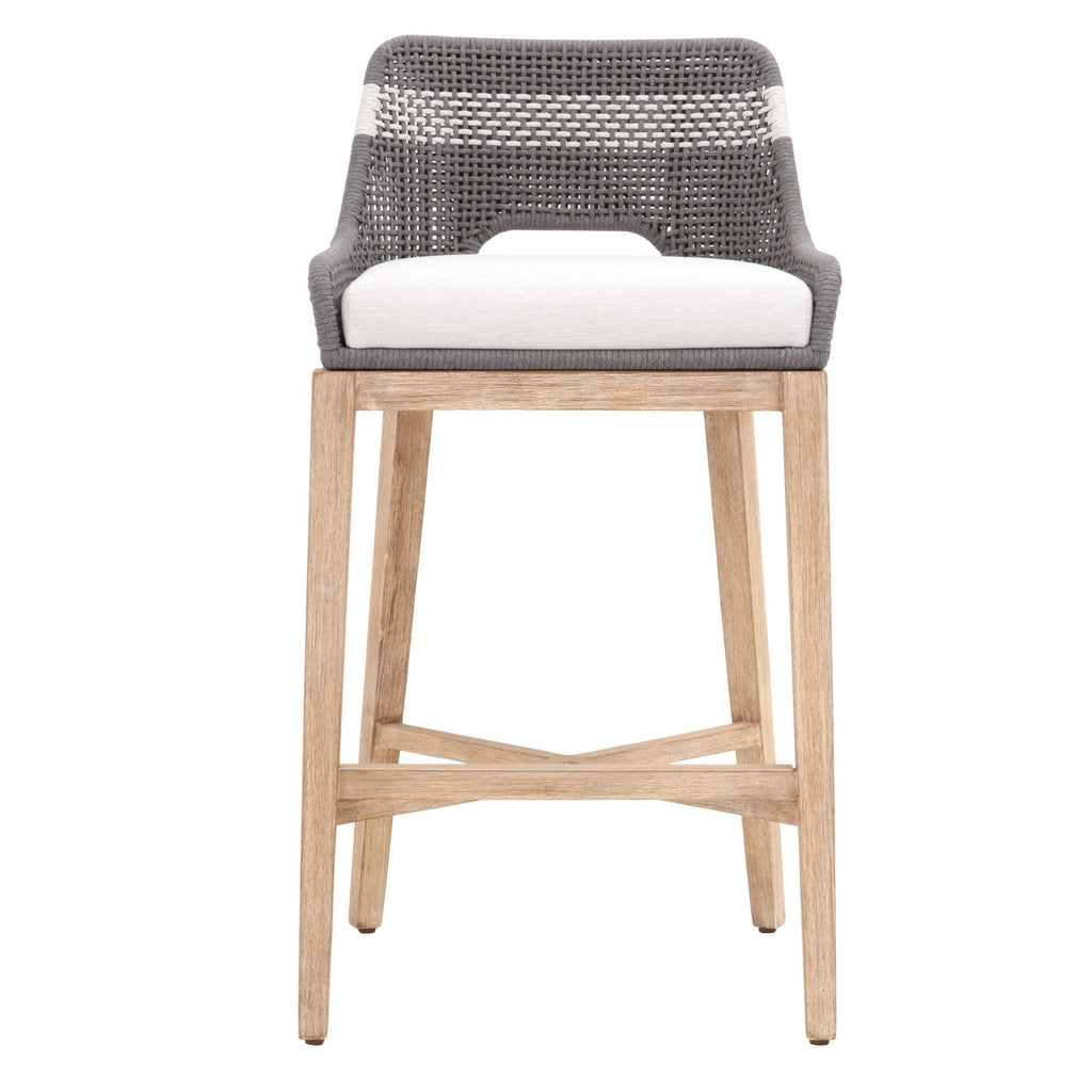 Tapestry Barstool, Dove Flat Rope