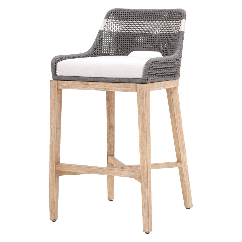 Tapestry Barstool, Dove Flat Rope