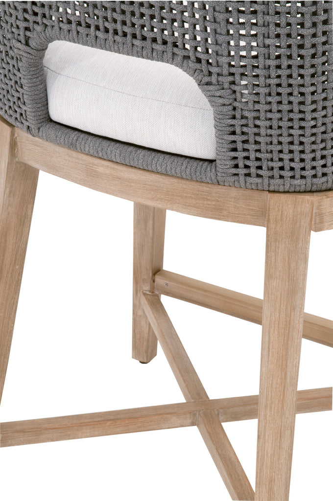 Tapestry Counter Stool, Dove Flat Rope