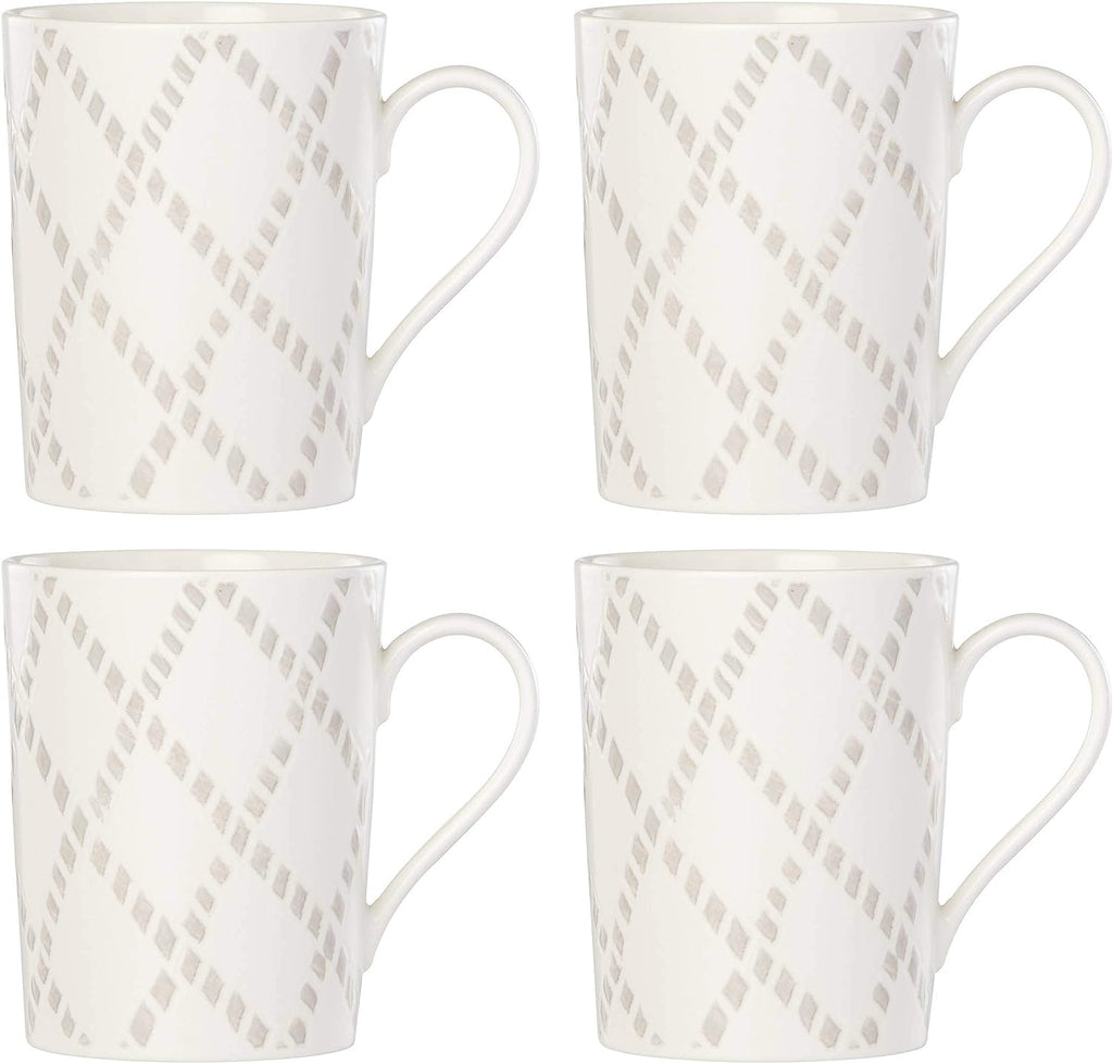Textured Neutrals Mug Set of 4