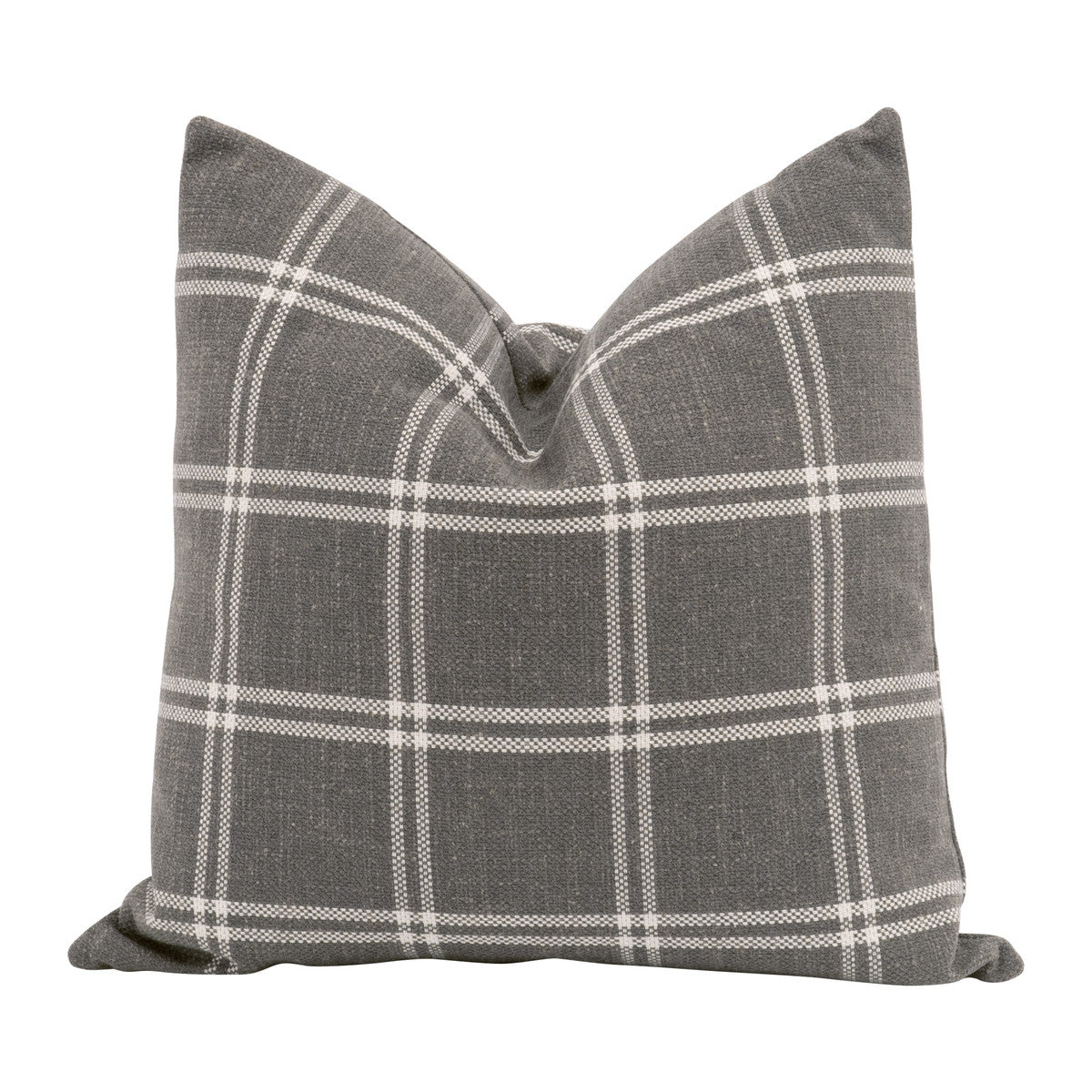 The Basic 22" Essential Pillow - Performance Walden Smoke, Set of 2