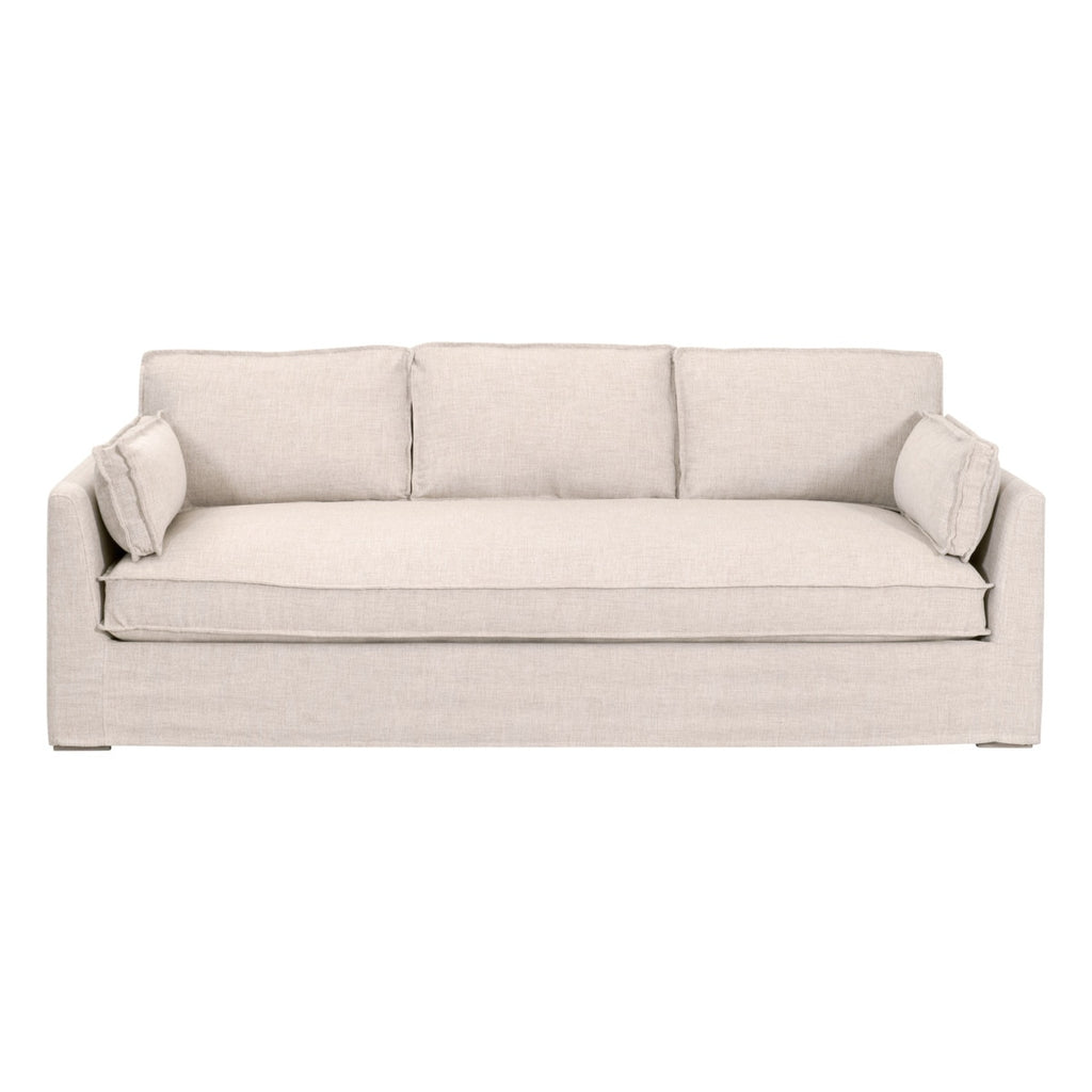 Thea Outdoor 90" Taper Arm Slipcover Sofa