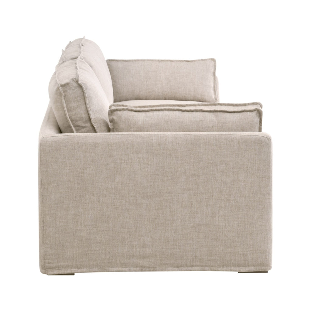 Thea Outdoor 90" Taper Arm Slipcover Sofa