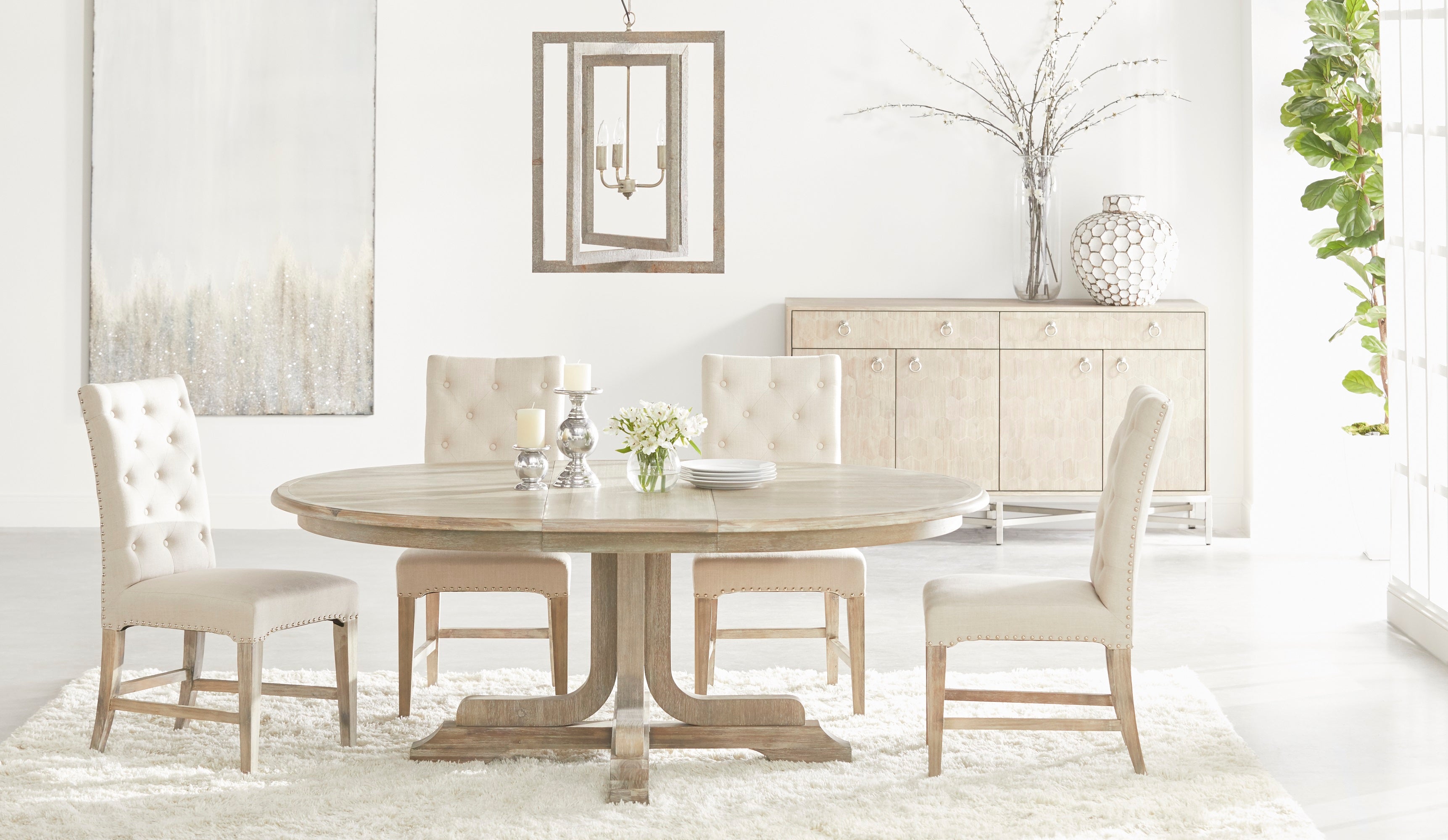 Torrey 60" Round Extension Dining Table