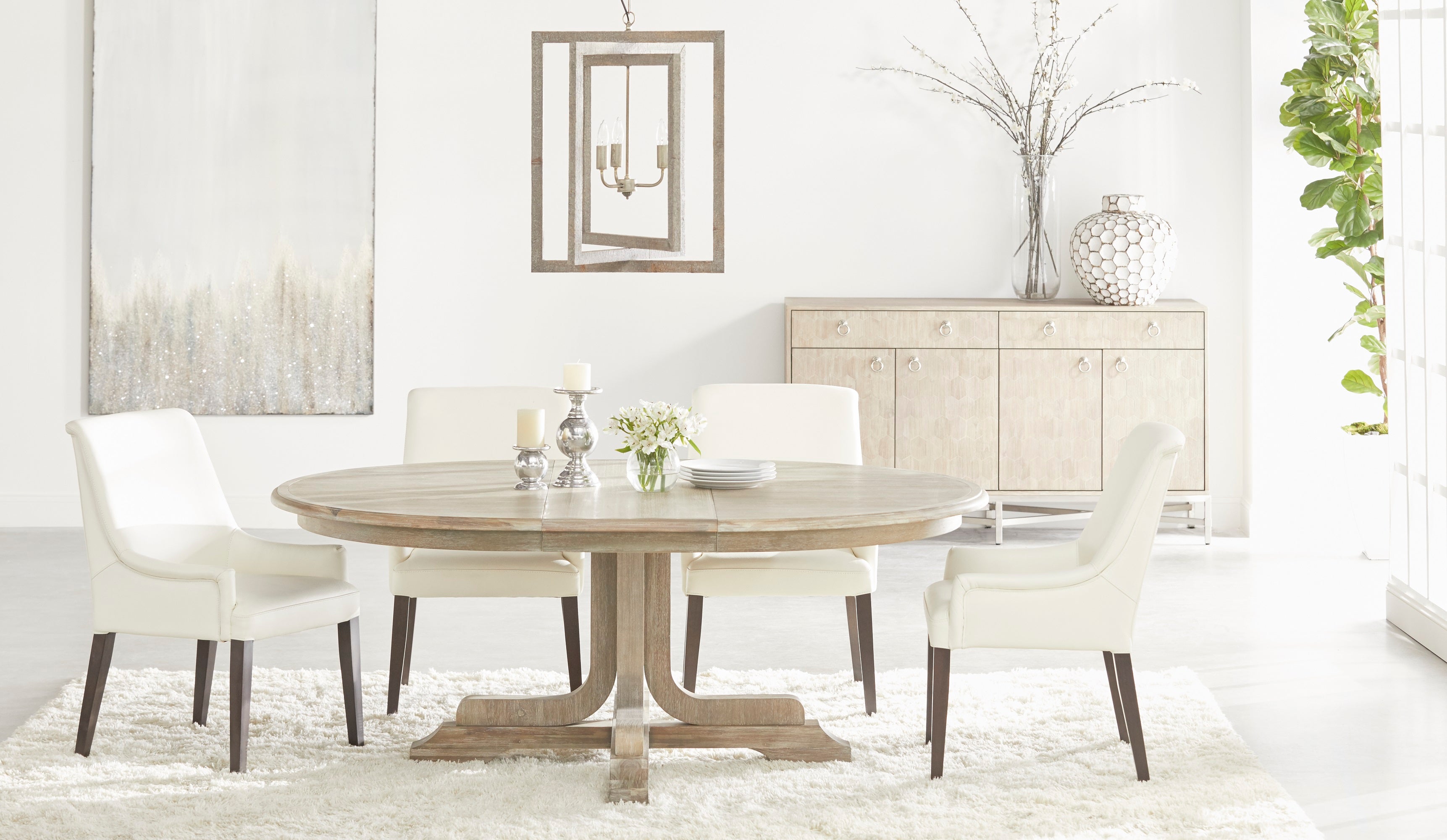 Torrey 60" Round Extension Dining Table