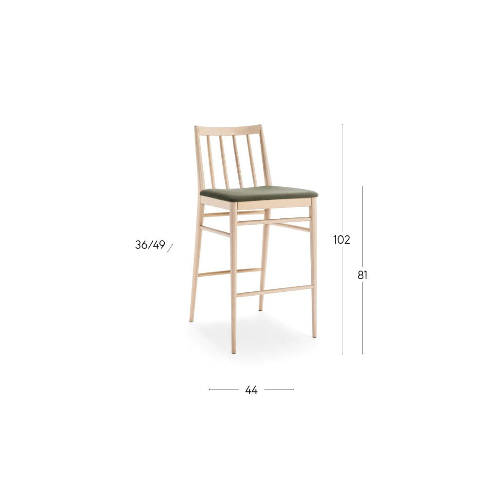 Tracy 598, Colored Stain, Tailored Fabric