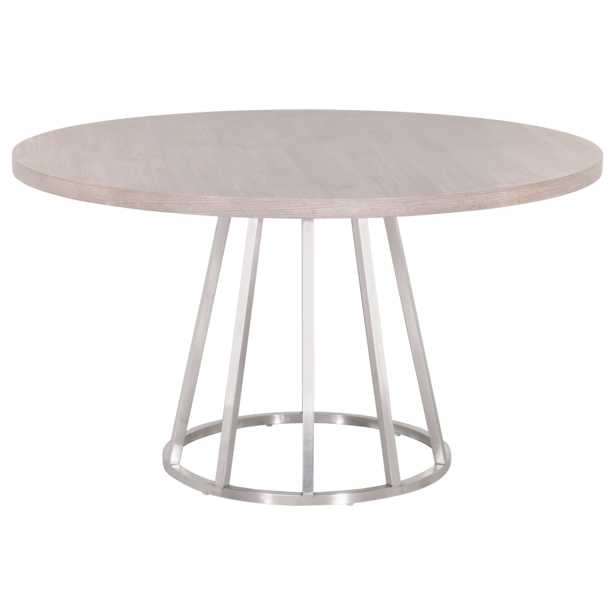 Turino 54" Round Dining Table Wood Top