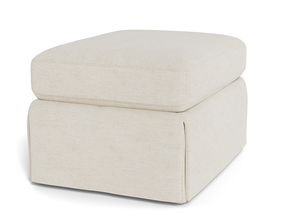 Hudson Skirted Ottoman