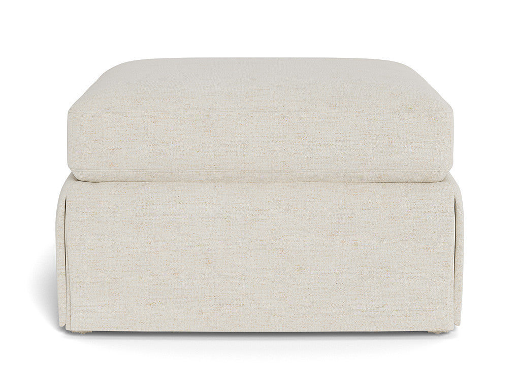 Hudson Skirted Ottoman