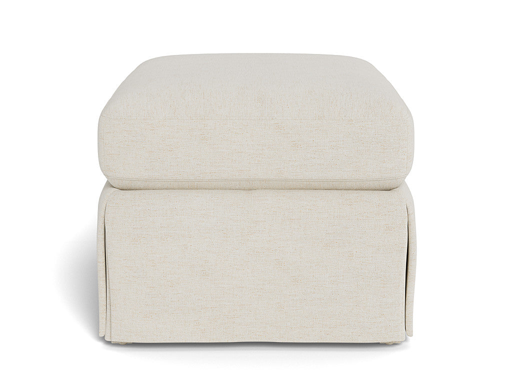 Hudson Skirted Ottoman