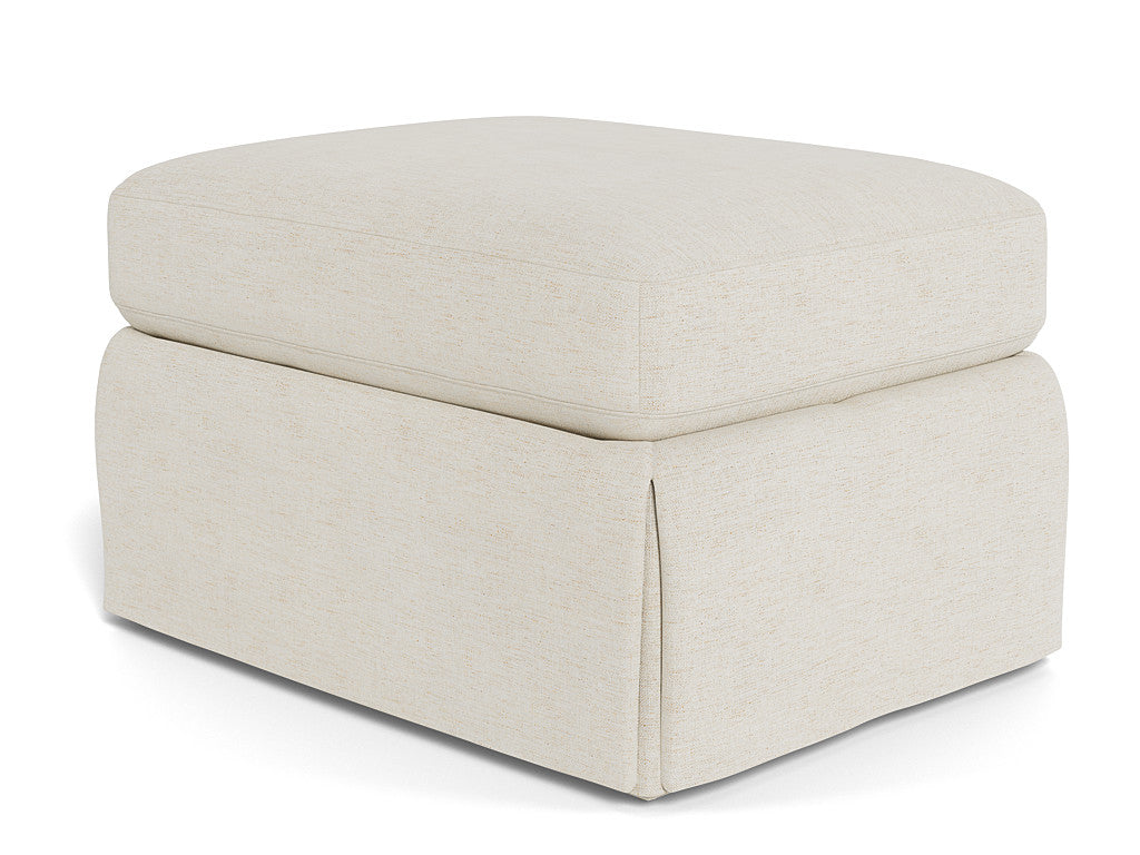 Hudson Skirted Ottoman