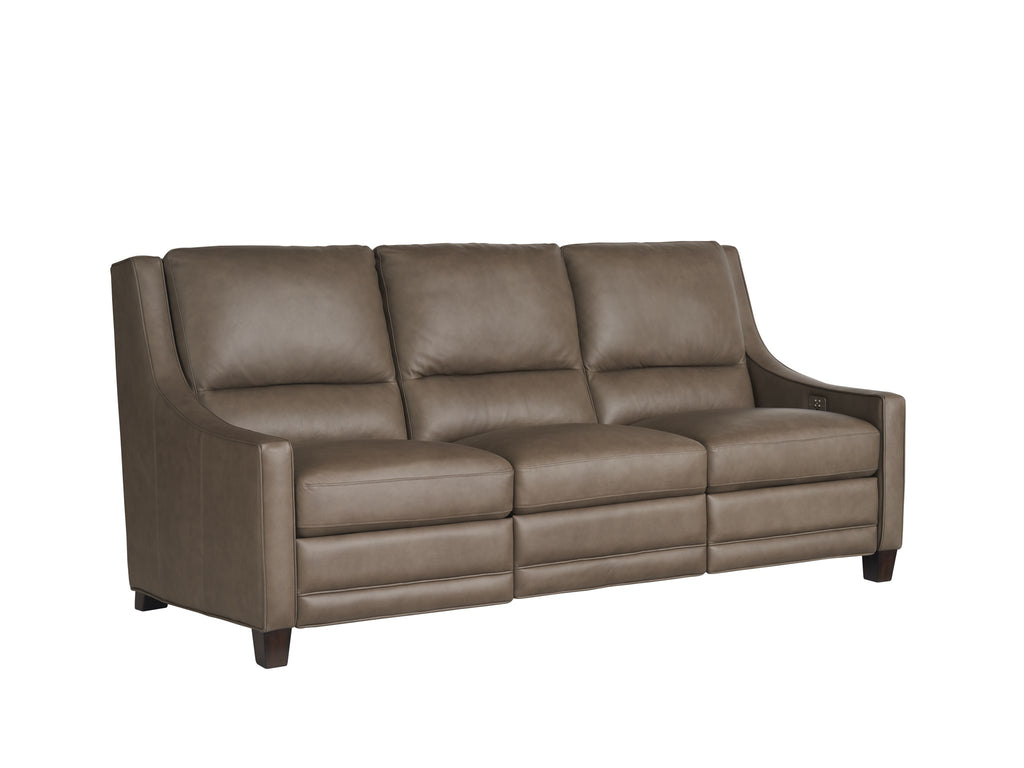 Kelce Recliner Sofa in Leather - Aspen Lenado